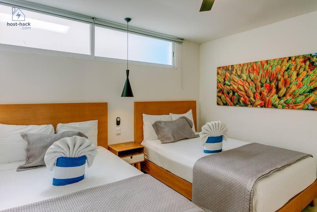 Danzamar 7, Modern Apartment 2 Blocks Away From 5Th Avenue プレヤデルカーメン エクステリア 写真