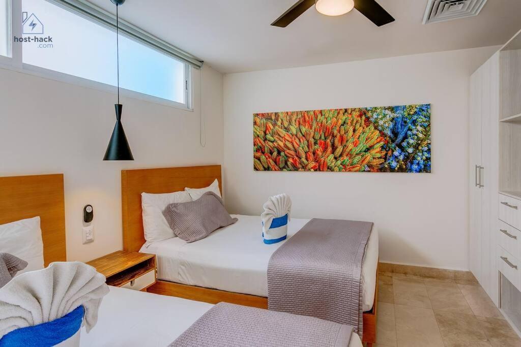 Danzamar 7, Modern Apartment 2 Blocks Away From 5Th Avenue プレヤデルカーメン エクステリア 写真