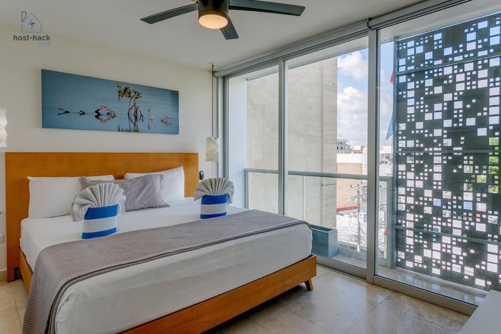 Danzamar 7, Modern Apartment 2 Blocks Away From 5Th Avenue プレヤデルカーメン エクステリア 写真